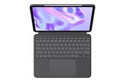Tastaturen - Logitech Combo Touch for iPad Pro 11" (M4) & iPad Pro 11" Gen 1/2/3/4 - Graphite - Tastatur & Folio-Set - Schweiz - Grau - 920-012769