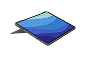 Tastaturen - Logitech Combo Touch for iPad Pro 11" (M4) & iPad Pro 11" Gen 1/2/3/4 - Graphite - Tastatur & Folio-Set - Deutsch - Grau - 920-012770
