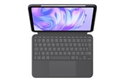 Tastaturen - Logitech Combo Touch for iPad Pro 11" (M4) & iPad Pro 11" Gen 1/2/3/4 - Graphite - Tastatur & Folio-Set - Englisch (UK) - Grau - 920-012777