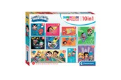 Puzzle - Clementoni Jigsaw Puzzle Super Color 10in1 DC Comics Boden - 20272