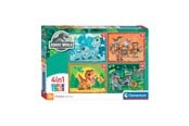 Puzzle - Clementoni Jigsaw Puzzle 4in1 Jurassic World Boden - 21521