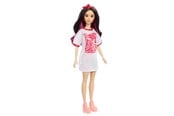 Dolls & Accessories - Barbie Fashionistas Red Mess Dress - White Red - HRH12