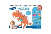 Puzzle - Educa Baby Puzzles 5 pcs Dinosaurs - 80-18873