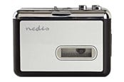 Tragbare & Party-Lautsprecher - Nedis ACGRU100GY Portable USB Cassette to MP3 Converter - cassette player - ACGRU100GY