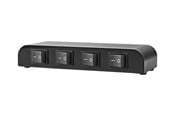 Switches - Nedis 4-Way Speaker Control Box - audio switch - 4 ports - ASWI2604BK