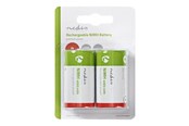 Batterien und Akkus - Nedis BANM40HR202B battery - 2 x D - NiMH - BANM40HR202B