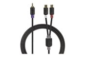 Audio Kabel - Nedis audio splitter - 20 cm - CABW24010AT02
