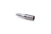 Andere Kabel - Nedis XLR adapter | XLR 3-Pin Male | 6.35 mm Female | Nickel Plated - CAGB15944ME