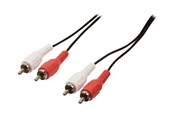 Audio Kabel - Nedis audio cable - 1 m - CAGB24200BK10