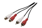Audio Kabel - Nedis audio extension cable - 5 m - CAGB24205BK50