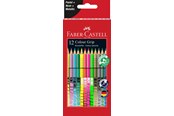 Utensilien zum Schreiben und Zeichnen - Faber-Castell Colour Grip Sonderfarbset 12er-Etui - 201569