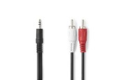 Audio Kabel - Nedis CAGL22200BK100 audio cable - CAGL22200BK100