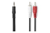 Audio Kabel - Nedis CAGL22200BK30 audio cable - CAGL22200BK30