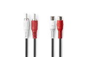 Audio Kabel - Nedis CAGL24205BK20 audio cable - CAGL24205BK20