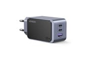 Handys - Adapter und Ladegeräte - UGREEN Nexode S 65W 3-Port GaN PD Fast Charger (USB-A + 2x USB-C) - 35042-UG