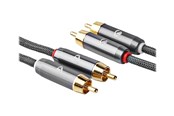 Audio Kabel - Nedis audio cable - 2 m - CATB24200GY20