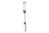 USB Kabel - Nedis USB-C to headphone jack adapter - audio / USB - 10 cm - CCBW65950WT01