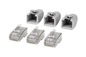 Netzwerk - Kabel - Nedis network connector - grey - Grau - CCBW89370GY