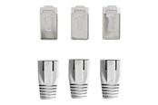 Netzwerk - Kabel - Nedis network connector - grey - Grau - CCBW89380GY