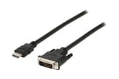Display Kabel - Nedis adapter cable - HDMI / DVI - 2 m - CCGB34800BK20