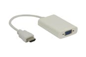 Display Kabel - Nedis adapter - HDMI / VGA - 20 cm - CCGB34900WT02