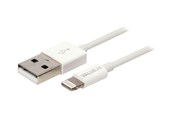USB Kabel - Nedis Valueline Polybag Lightning cable - Lightning / USB 2.0 - 2 m - CCGB39300WT20