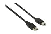 USB Kabel - Nedis - USB cable - USB to USB Type B - 3 m - CCGB60100BK30