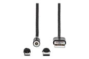 USB Kabel - Nedis - USB cable - 2 m - CCGB60630BK20