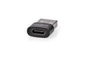 Andere Kabel - Nedis USB-A Adapter | USB 2.0 | USB-A Male | USB-C™ Female - CCGB60920BK