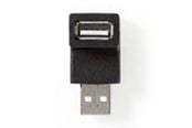 Andere Kabel - Nedis USB-A Adapter | USB 2.0 | USB-A Male | USB-A Female - CCGB60930BK