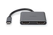 Display Kabel - Nedis adapter - 10 cm - CCGB64670BK01