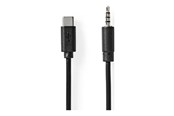 Audio Kabel - Nedis audio cable - 1 m - CCGB65950BK10