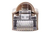 Netzwerk - Kabel - Nedis network connector - grey transparent - Grau - CCGB89350GY