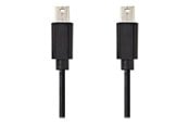 Display Kabel - Nedis - DisplayPort cable - Mini DisplayPort to Mini DisplayPort - 1 m - CCGP37500BK10