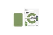 Handys - Anderes Zubehör - CARE by PanzerGlass Fashionable Card Holder Green iPhone - PANZER1448