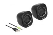 Lautsprecher - Computer - DeLOCK Mini Stereo PC Speaker - Schwarz - 27002