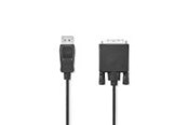 Display Kabel - Nedis DisplayPort Cable | DisplayPort Male | DVI-D 24+1-Pin Male - CCGL37200BK20