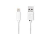 USB Kabel - Nedis CCGL39300WT10 lightning cable - CCGL39300WT10