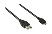 USB Kabel - Nedis CCGL60500BK10 USB cable - CCGL60500BK10