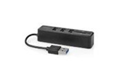USB-Hubs - Nedis USB-hub | 1x USB-A | 3x USB A Female | 5 port(s) USB-Hubs - USB 2.0 - 3 - Schwarz - CCGB60250BK01