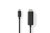 Display Kabel - Nedis CCGL64655BK20 video cable adapter - CCGL64655BK20