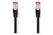Netzwerk - Kabel - Nedis CCGL85221BK015 networking cable - Schwarz - 0.1m - CCGL85221BK015