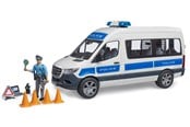 Spielzeugauto - Bruder   Mercedez-Benz Sprinter Police vehicle with police officer toy - BR2683