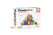 Bausets - PicassoTiles Magnetische Bausteine Set 101 Teile - PT101
