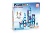 Bausets - PicassoTiles 72-teiliges Ice-Winter-Thema Magnetische Bausteine Set - PT72