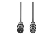 Display Kabel - Nedis OnStage series DMX cable - 15 m - COTG15012GY150
