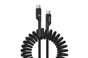 USB Kabel - Baseus Fast Charging Cable USB-C to USB-C Fish-Eye - 100watt - 1m coilled - Black - P10320203111-00