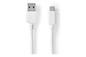 USB Kabel - Nedis CCGW61600WT10 USB cable - CCGW61600WT10