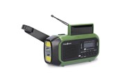 DAB, Netzwerk und Radiowecker - Nedis Emergency Radio - DAB+/FM - Dynamo - Solar- 2500 mAh Powerbank - DAB+/FM - Mono - RDDBCR2000GN