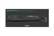 Tastaturen - Logitech MK850 Performance - keyboard and mouse set - Spanish - Tastatur & Maus Set - Spanisch - Schwarz - 920-008228